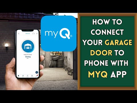 How to Connect Your Garage Door to phone with MyQ App (Fast Setup)