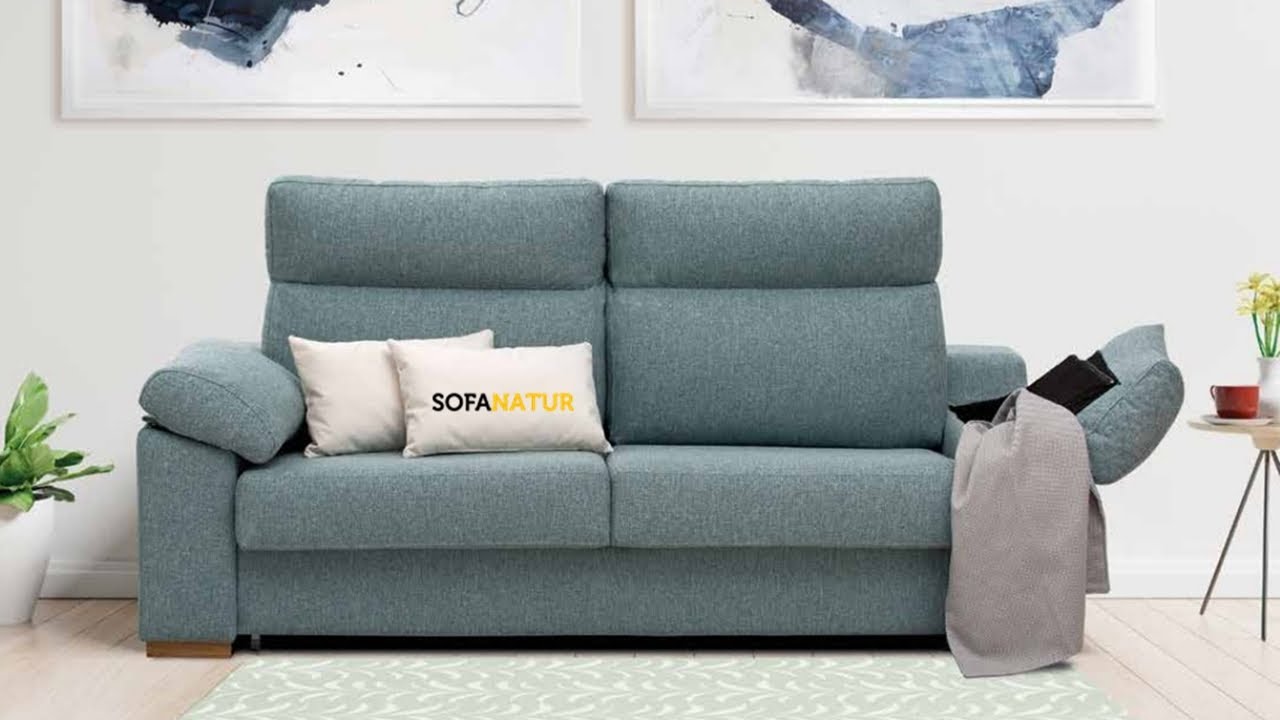Watch Sofá de 3 plazas con cama apertura italiana y colchón de 140 x 190 cm. grosor 16 cm. Now Sofá de 3 plazas con cama apertura italiana y colchón de 140 x 190 cm. grosor 16 cm.