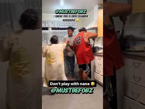 Messing With Your Nana Gone Wrong #polynesian #nz #islanders #samoan #samoa #family #shorts #fyp