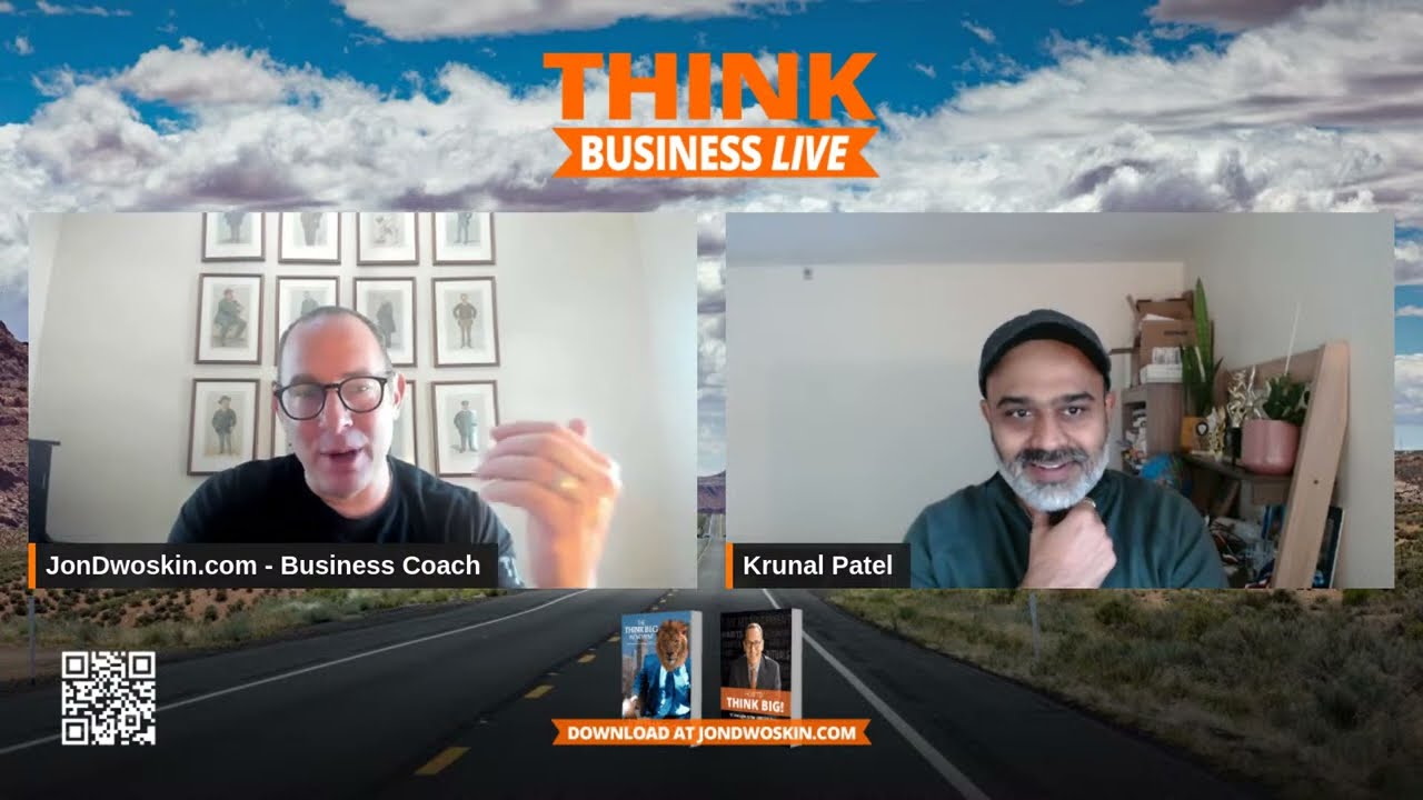 THINK Business LIVE with Krunal Patel, Co-Founder ... - YouTube
