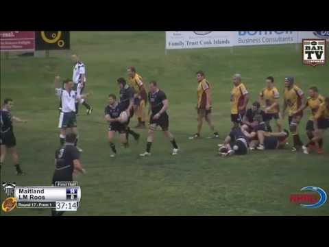 2014 NHRU Round 17 Premier 1 Highlights - Maitland V Lake Macquarie