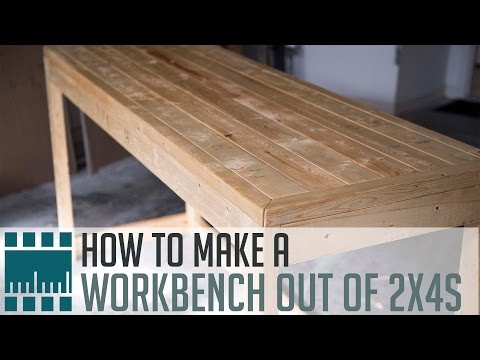 How to Make a Workbench Out of 2x4s