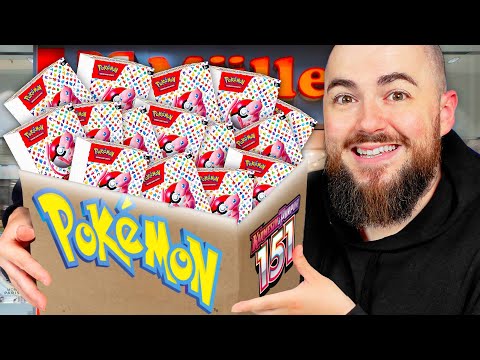 9000 POKÉMON 151 RESTOCK BOXEN