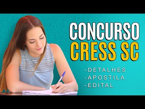 Concurso CRESS SC 2019 - Edital, Inscrição e Apostilas