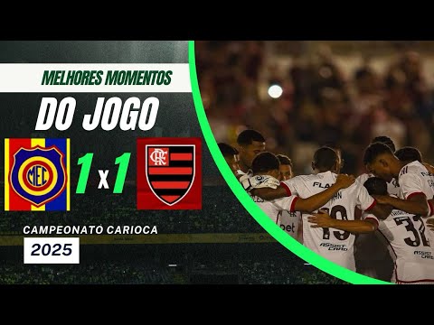 MADUREIRA 1 X 1 FLAMENGO | MELHORES MOMENTOS COMPLETO | CAMPEONATO CARIOCA 2025
