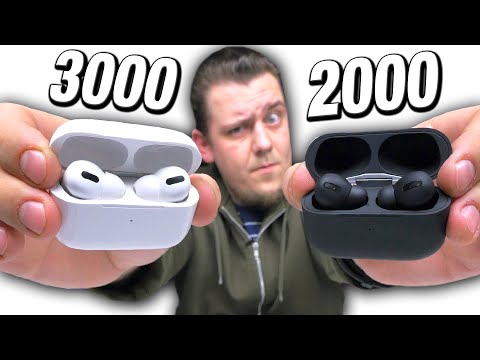 BlackPods Pro и Точная Копия Apple Airpods Pro с Алиэкспресс!
