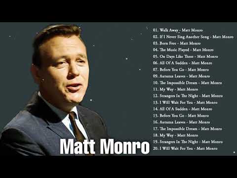Matt Monro Greatest Hits 2023 - Best Songs of Matt Monro Playlist❤️