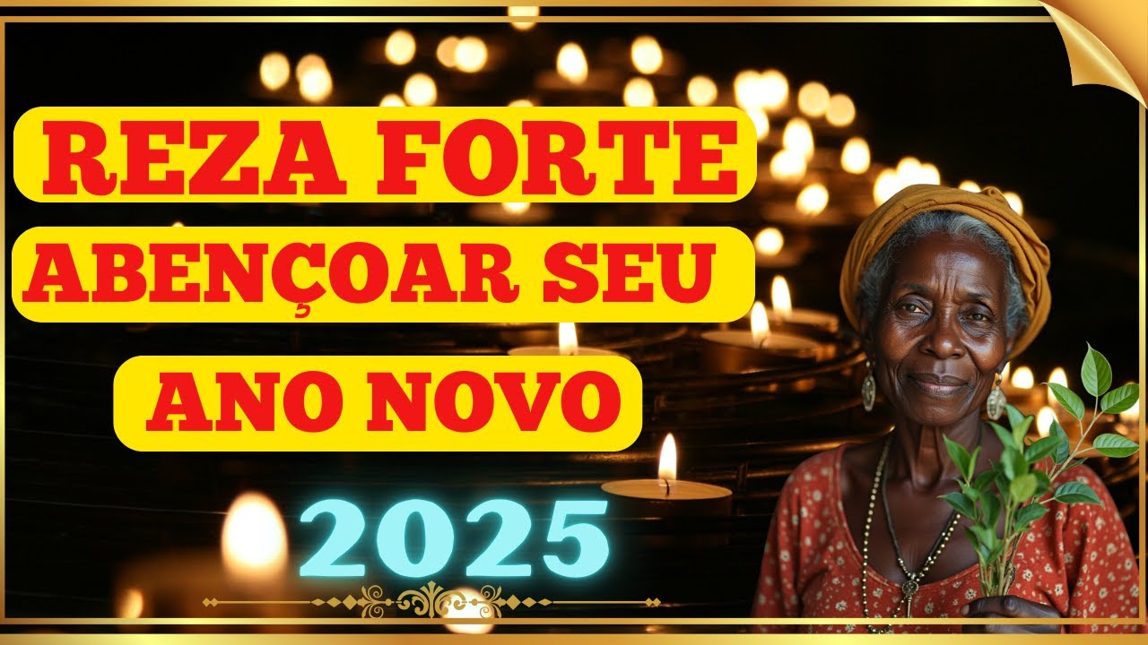 FIZ essa REZA FORTE para ABENÇOAR seu ANO NOVO 2025