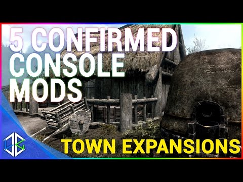 5 CONFIRMED Console Mods 13 - TOWN & VILLAGES - Skyrim Special Edition (XBOX/PC)