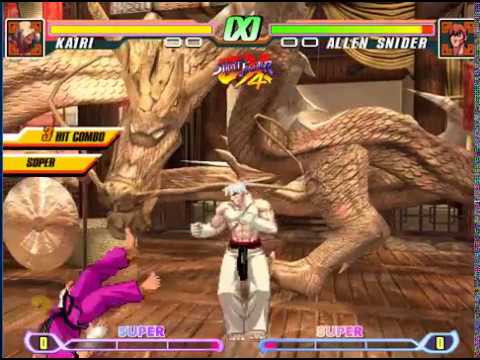 Street Fighter EX4 [MUGEN] - Kairi vs Allen Snider