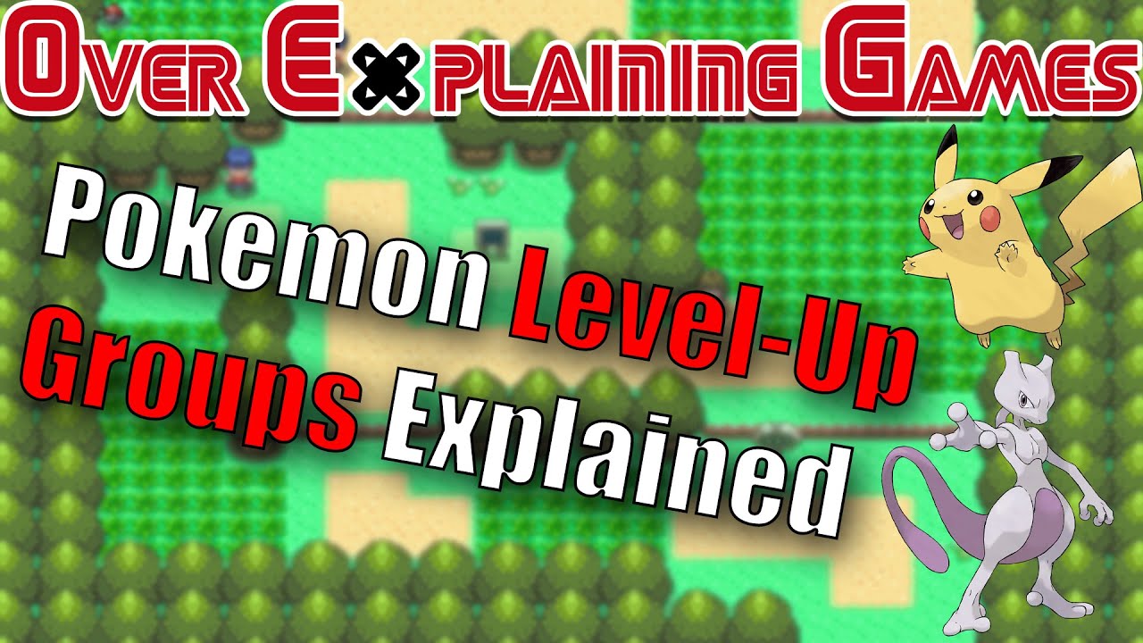 Pokemon Level-Up Groups Explained — Over Explaining Games