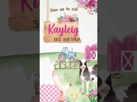  Farm invitation for WhatsApp