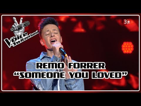 Remo Forrer - Someone You Loved | Blind Auditions | The Voice of Switzerland