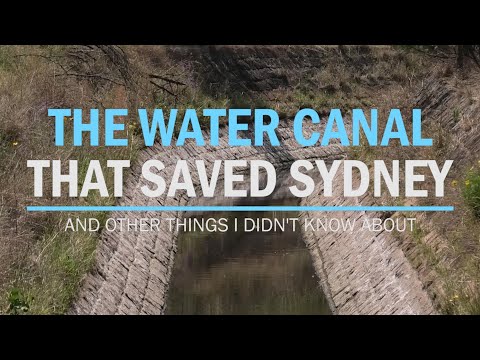 Cataract Dam and the Upper Canal that saved Sydney