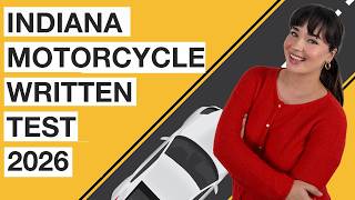 Indiana Motorcycle Written Test 2026 (50 Questions with Explained Answers)