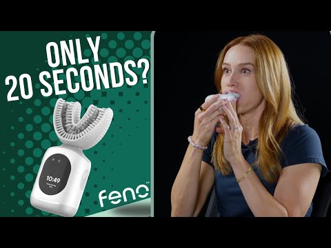 Ich habe die KI-Zahnbürste getestet, die in 20 Sekunden putzt – Feno Smart Brush Testbericht