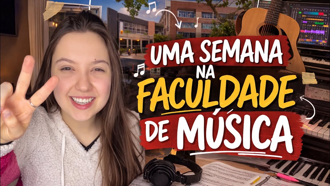VLOG - Uma semana na faculdade de música 🎷✨