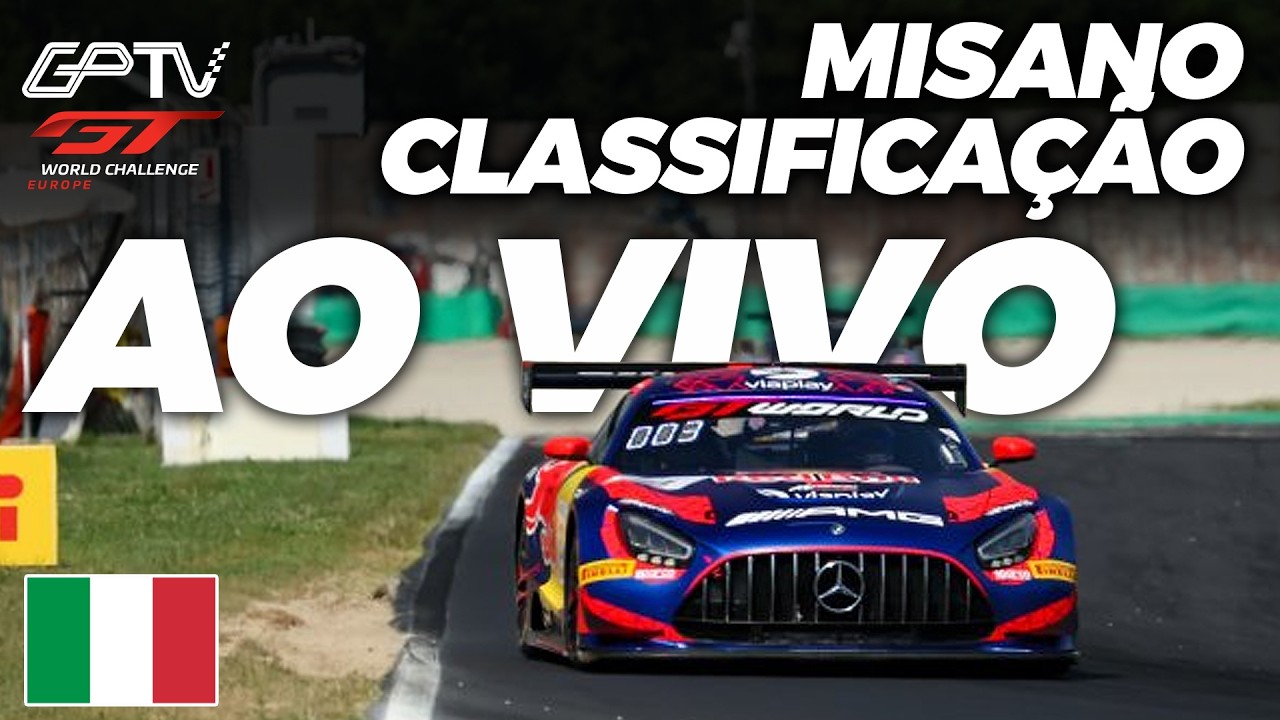 🔴AO VIVO: GTWC EUROPA 2026 COM IMAGENS | CLASSIFICAÇÃO 2 COMPLETA EM MISANO COM IMAGENS | 5ª ETAPA