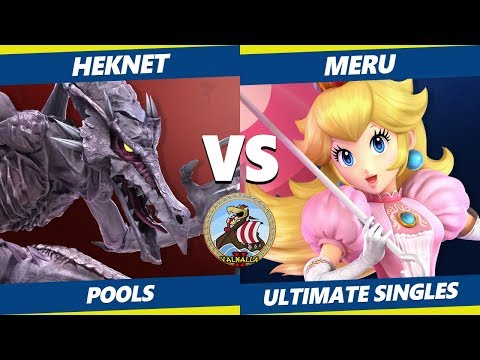 Smash Ultimate Tournament - HekNet (Ridley) Vs. Meru (Peach) Valhalla II SSBU Pools