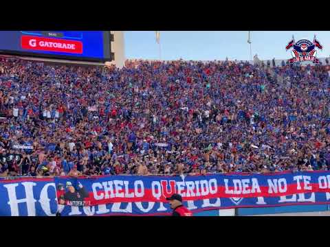 "LA POLERA SE ARMO LA FIESTA   U DE CHILE 1 VS O´HIGGINS 0" Barra: Los de Abajo • Club: Universidad de Chile - La U • País: Chile