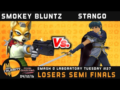 S@LT #27 | Smokey Bluntz (Fox) vs Stango (Marth) - Losers Semi Finals - SSBM