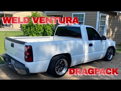 GMC SIERRA GETS 20X17 WELD VENTURA DRAGPACK