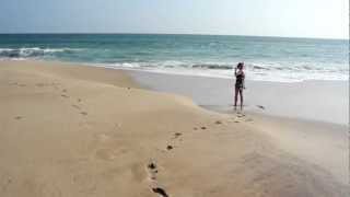 preview picture of video 'Rekawa beach near Tangalle (Sri Lanka)'