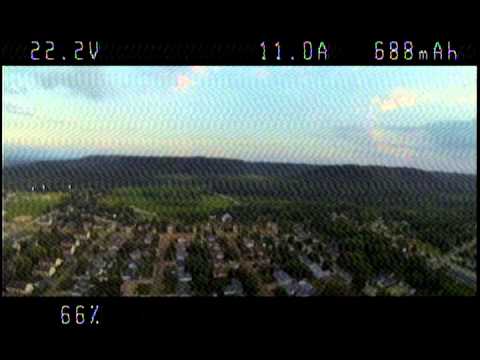 TBS Discovery large Quad test with 16x5 props crash / save