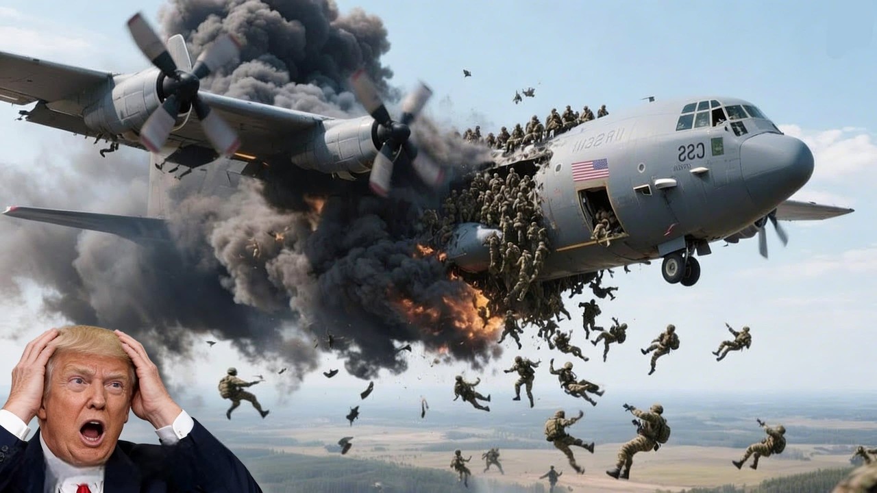 2 minutes ago: 7 US C-130 aircraft carrying 3000 troops were destroyed by Russian su-57s.