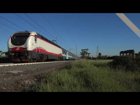 E.402B.112 con ICN 35497 Torino - Salerno nei pressi di Capannelle