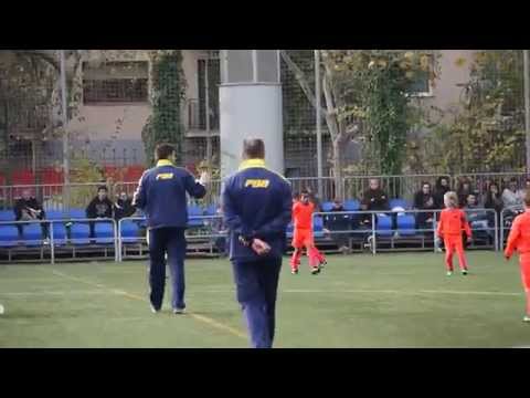 PB ANGUERA: BENJAMí A versus  FC BARCELONA (14/12/2014)
