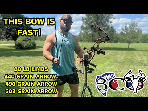 Want INSANE Arrow Speed? APA Black Mamba Pro with 80 lb Limbs TESTED!