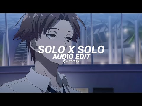 Solo - Clean Bandit Ft. Demi Lovato (tiktok version) || [Edit Audio]