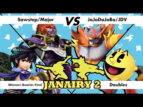 Janairy 2024: Doubles - Winners Quarter Final - Sawstep/Major Vs. JoJoDaHoBo/JDV - SSBU