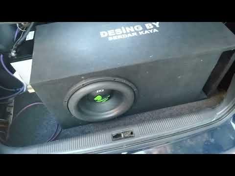 Deaf Bonce Machete MF-12S D2 Bass 1600w 800Rms Test - Deaf Bonce Machete Subwoofer Deneme