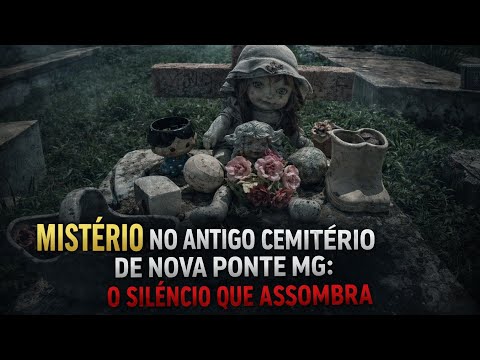 Mistério no antigo cemitério de nova ponte mg: o silêncio que assombra..
