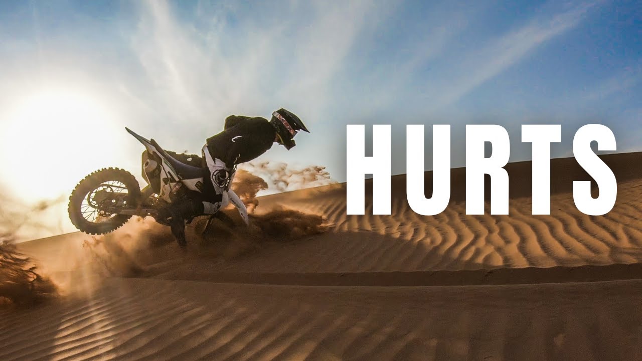 Learning how to ride in the desert