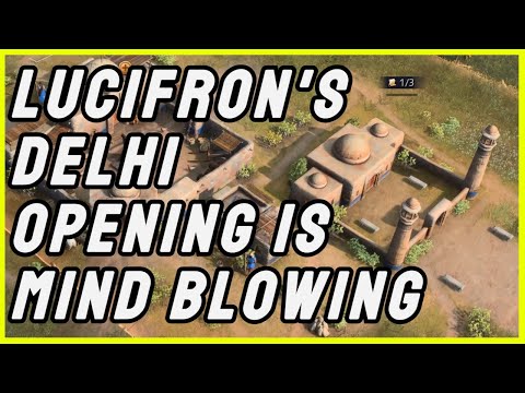 Age of Emprires 4 - Lucifron (Delhi) vs TheViper (Chinese) - Pro Casted Game