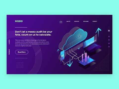 Web Design In Adobe XD | How To Make Website UI Design Using Adobe XD