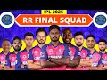 IPL 2025 Rajasthan Royals Full Final Squad RR Team 2025 Players List RR 2025 Squad