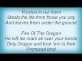 Blackfoot - Fire Of The Dragon Lyrics_1