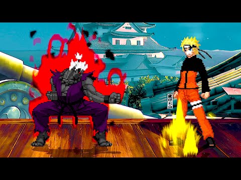 Oni Akuma vs. Naruto - The Power of Darkness!