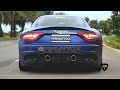 LOUD Maserati GranTurismo MC Stradale w/ Armytrix Straight Pipes! INSANE REVS!