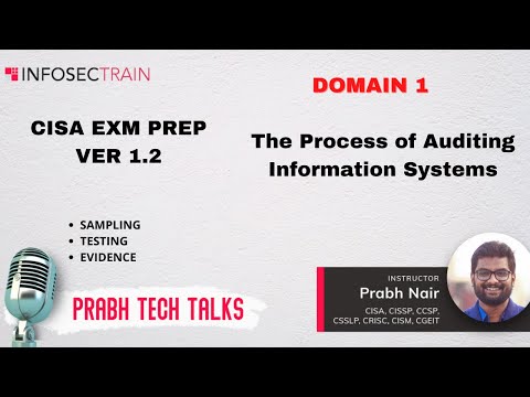 CISA Domain 1 The Process of Auditing Information Systems Part 1.2 Review