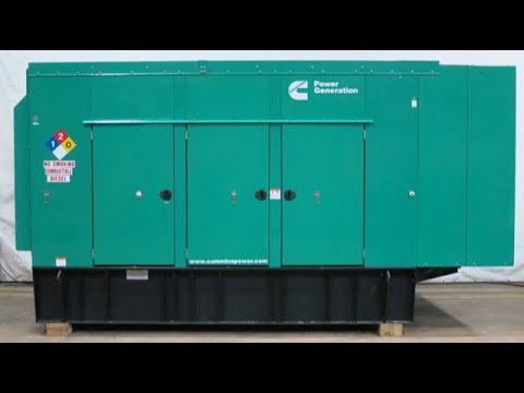 Cummins DFEK 500 kW diesel generator set, QSK15-G9 Tier 2 engine 59 Hrs Yr 2015 -CSDG # 2565