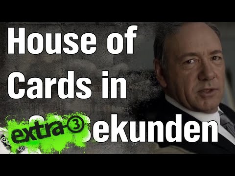 House of Cards in 93 Sekunden | extra 3 | NDR