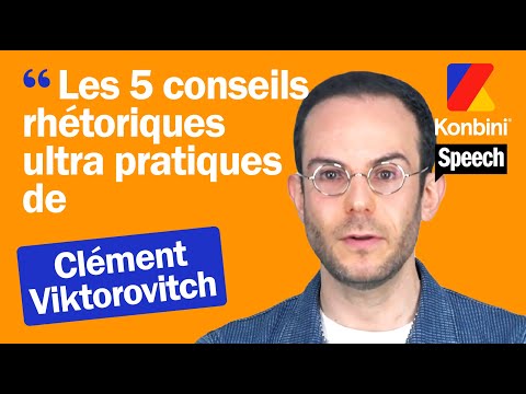 Comment pécho sur Tinder ? C’est de la rhétorique avec Clément Viktorovitch | Speech | Konbini