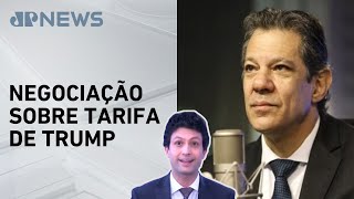 Tesouro dos EUA procura Haddad para discutir tarifaço; Alan Ghani analisa