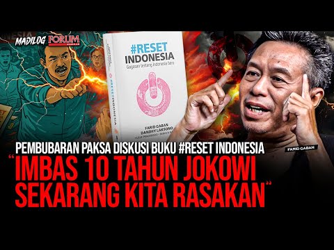 FARID GABAN: JIKA INDONESIA CHAOS, TERKUTUK KITA MEMILIH GIBRAN, KAESANG, PUAN, DAN...
