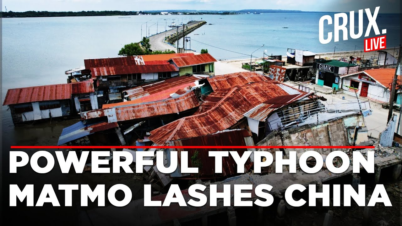 Typhoon Matmo Makes Landfall in Southern China, Disrupting National Day Holiday